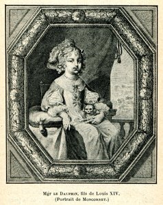 Cabanès, Éducation de Princes005 Mgr. le Dauphin, fils de Louis XIV