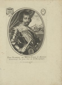 Francisco Manuel de Mello 1608-1666, vers 1640-1650 - Balthazar Moncornet