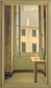 La fenêtre, Cour de Rohan - Balthus Klossowski de Rola