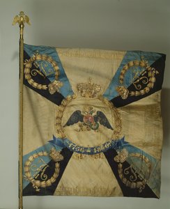 Bannière du régiment des grenadiers de la garde de la vie, 1879 - Banners and Standards Flags