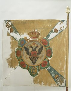 Drapeau du régiment des gardes de vie Semenovsky, 1762 - Banners and Standards Flags