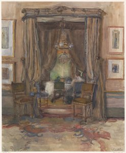 Le salon de la rue Riouw à La Haye, en plein jour - Barbara Elisabeth van Houten