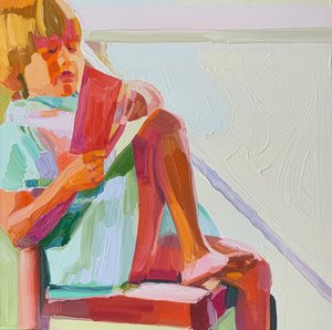 Sans titre 7, 2021 (huile sur toile)