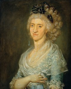 Portrait de dame - Barbara Krafft