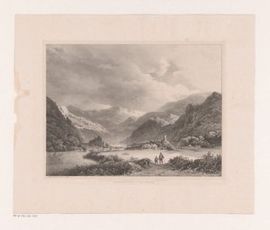 Vue sur la vallée de l
