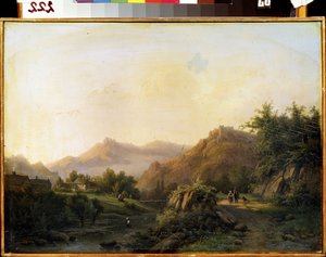 Paysage avec chemin - Barend Cornelis Koekkoek