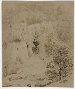 Paysage rocheux - Barend Cornelis Koekkoek