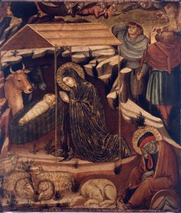 Adoration des bergers, c.1375-79