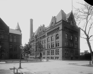 Armour Institute, Chicago, Illinois, USA, c.1892 (photo n/b) - Barnes and Crosby