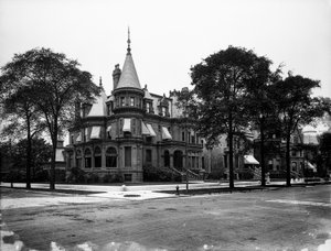 Résidence de Charles P. Libby au 3358 South Michigan Avenue, Chicago, Illinois, USA, c.1905