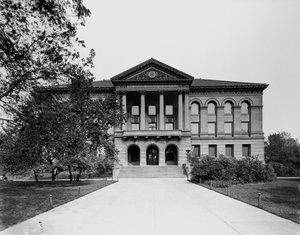 Académie des sciences de Chicago, Chicago, Illinois, États-Unis, vers 1900 - Barnes and Crosby