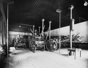 Engine House No. 40, Chicago, Illinois, USA, vers 1905 - Barnes and Crosby