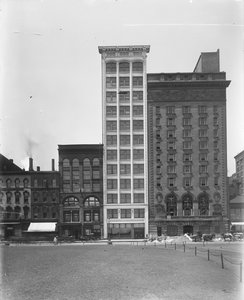 Bâtiment Lake View (Bâtiment du tribunal municipal), Chicago, Illinois, États-Unis, c.1908 - Barnes and Crosby