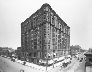 Hôtel Lexington, Chicago, Illinois, États-Unis, vers 1905
