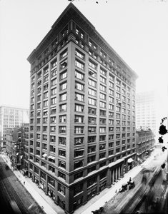 Marquette Building, Chicago, Illinois, USA, vers 1900