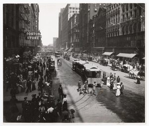 Rue State, Chicago, Illinois, USA, c.1905 - Barnes and Crosby