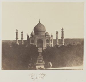 Agra, Le Tadj, vue générale - Baron Alexis de La Grange