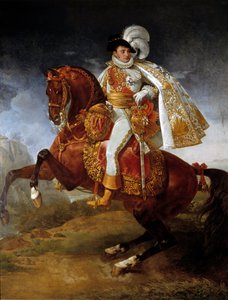 Portrait équestre de Jérôme Bonaparte, roi de Westphalie
