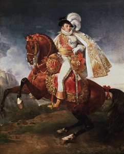 Portrait équestre de Jérôme Bonaparte, roi de Westphalie