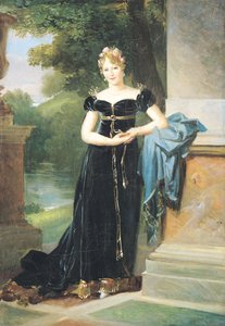 Portrait de Marie Laczinska (1786-1817) Comtesse Walewska, 1812 - Baron François Pascal Simon Gérard