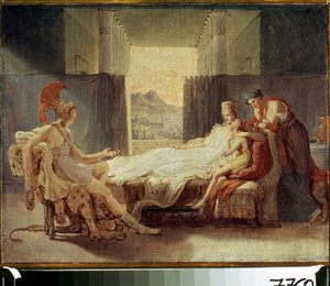 Énée racontant à Didon les malheurs de la ville de Troie - Baron Pierre Narcisse Guerin