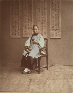 Fille de Shanghai, années 1870