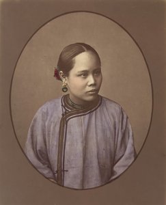 Fille de Shanghai, années 1870 - Baron Raimund von Stillfried