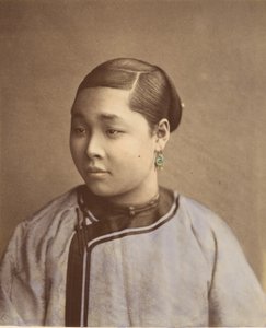 Fille de Shanghai, années 1870 - Baron Raimund von Stillfried