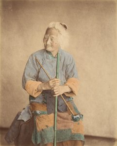 Vieux mendiant, années 1870