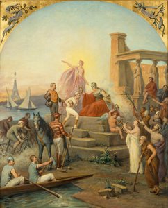 Allégorie des sports - Baron de Coubertin Frédy Charles Louis