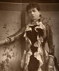 Actrice britannique Lady Monckton dans Jim the Penman, 1886 - Barraud