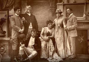 La compagnie de Drury Lane dans A Run of Luck, au théâtre de Drury Lane, Londres - Barraud