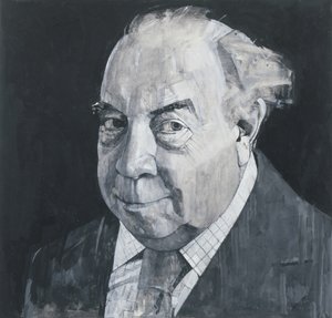 Portrait de J.B. Priestley, illustration pour The Listener, 1970s - Barry Fantoni