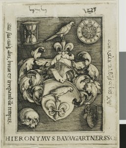 Ex-libris de Hieronymous Baumgärtner - Barthel Beham