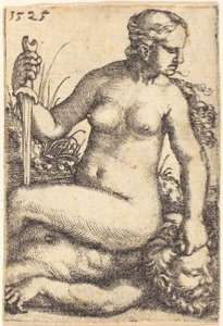 Judith Assise sur le Corps d