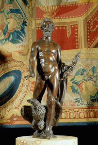Roi français Henri IV en Jupiter, bronze 1600-1610 ...