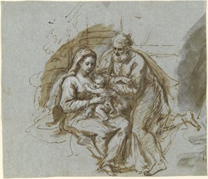 La Sainte Famille - Bartholomäus Ignaz Weiss
