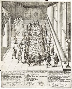 Repas festif à l