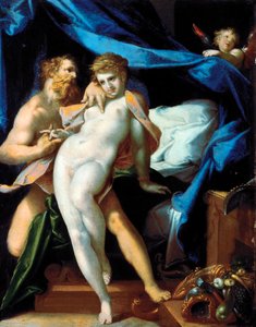 Vénus et Maia - Bartholomaeus Spranger