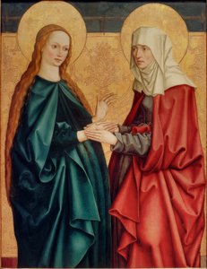 La Visitation de Marie - Bartholomäus Zeitblom
