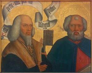 Peter v. Hewen avec Saint Pierre - Bartholomäus Zeitblom