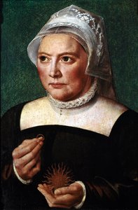 Portrait de Catherine de Bore (Katharina von Bora) (1499-1552), épouse de Martin Luther