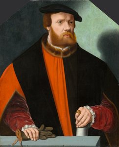 Portrait de Heinrich Crüdener, vers 1580-1590 - Bartholomaus the Younger Bruyn