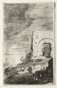 Les Thermes de Caracalla - Bartholomeus Breenberg