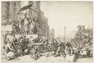 Joseph distribuant du grain en Égypte - Bartholomeus Breenbergh