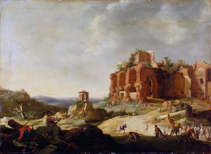 La Lapidation de Saint Étienne - Bartholomeus Breenbergh
