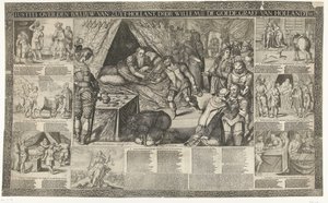Jugement du comte Guillaume III sur le bailli de Hollande-Méridionale, 1336 - Bartholomeus Willemsz. Dolendo (signed by artist)