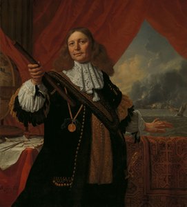Johan de Liefde (ca. 1619-73), vice-amiral - Bartholomeus van der Helst