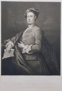 Portrait de George Frederick Handel (1685-1759) gravé par Charles Turner (1773-1857) 1821 - Bartholomew Dandrige