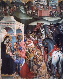 Adoration des Mages, années 1380